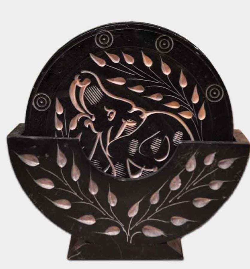 Clay Wooden Coasters 