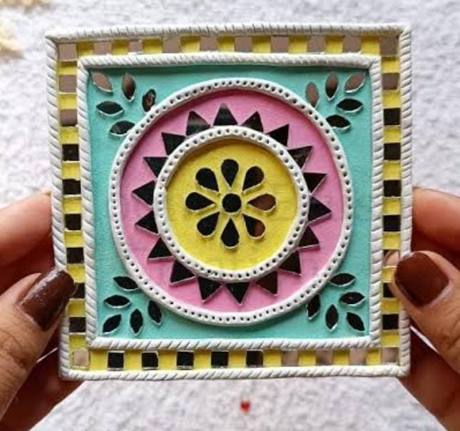 Clay Wooden Coasters 